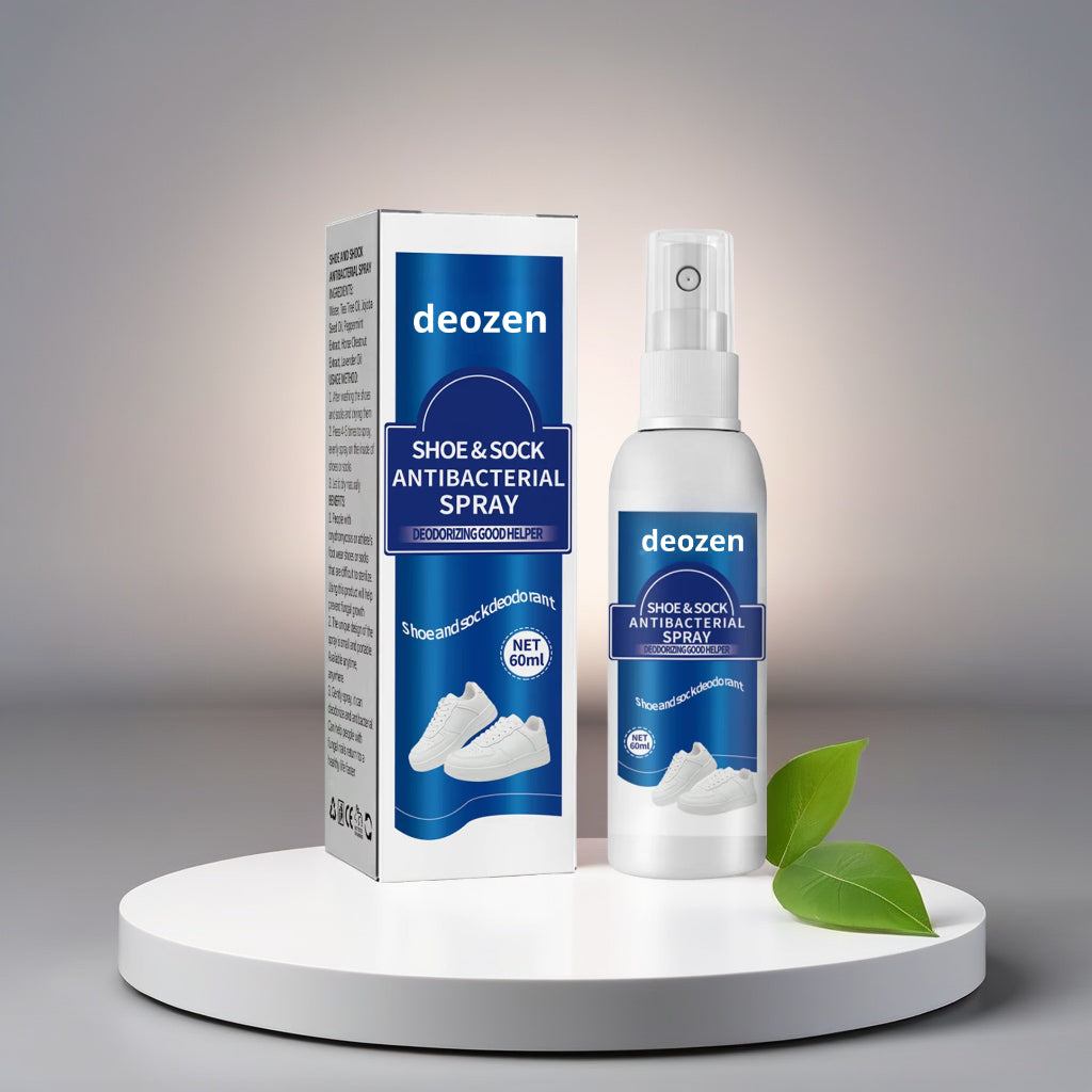 Deozen™ - Shoe & Sock Deodorizing Spray | Antibacterial & Odor Eliminator